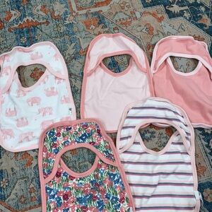 Burts bees Baby Bib Set never used